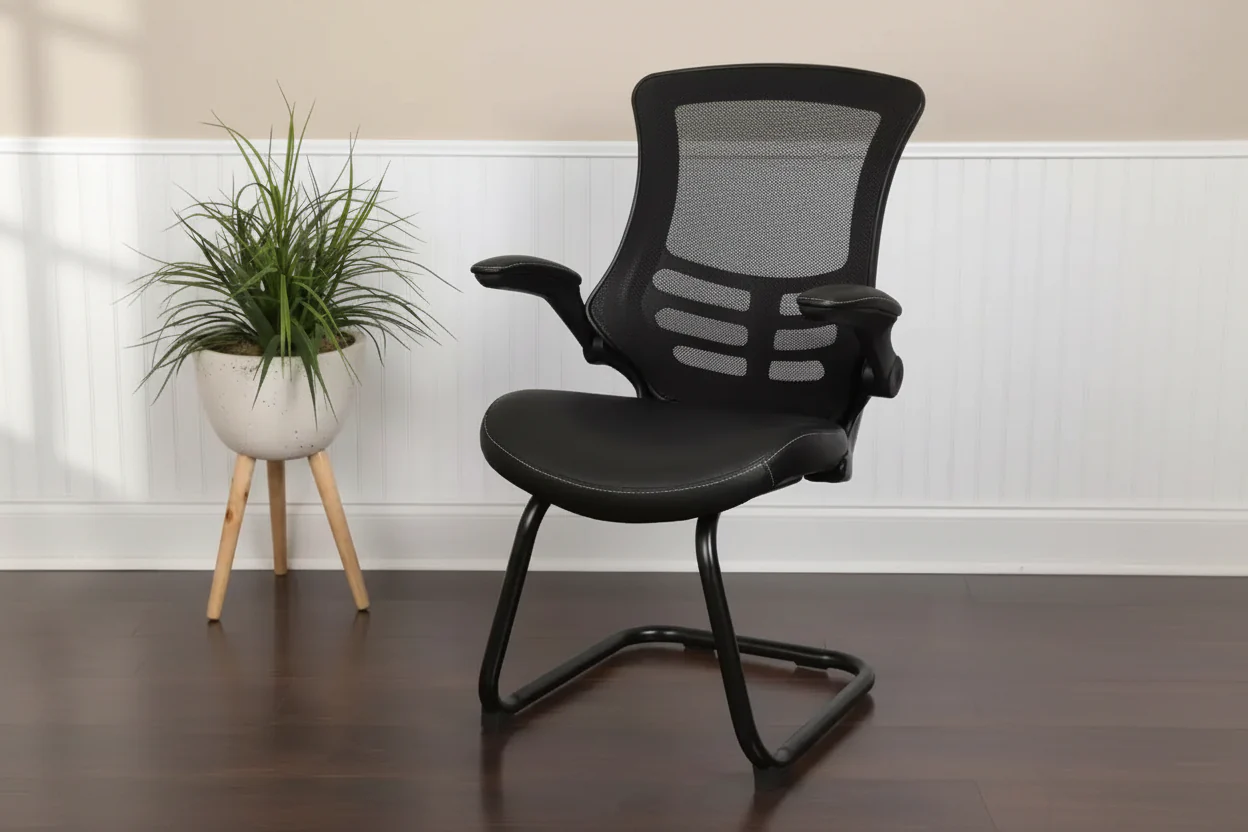 Mesh Guest Office Chair with Ergonomic Support