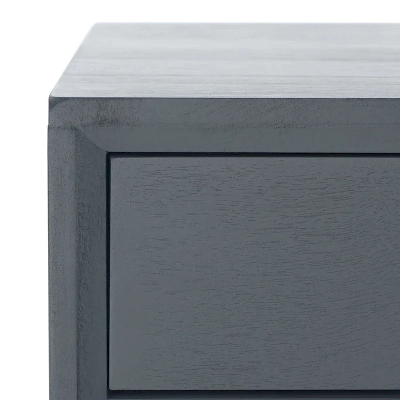 Delsie Mid-Century 3-Drawer Desk