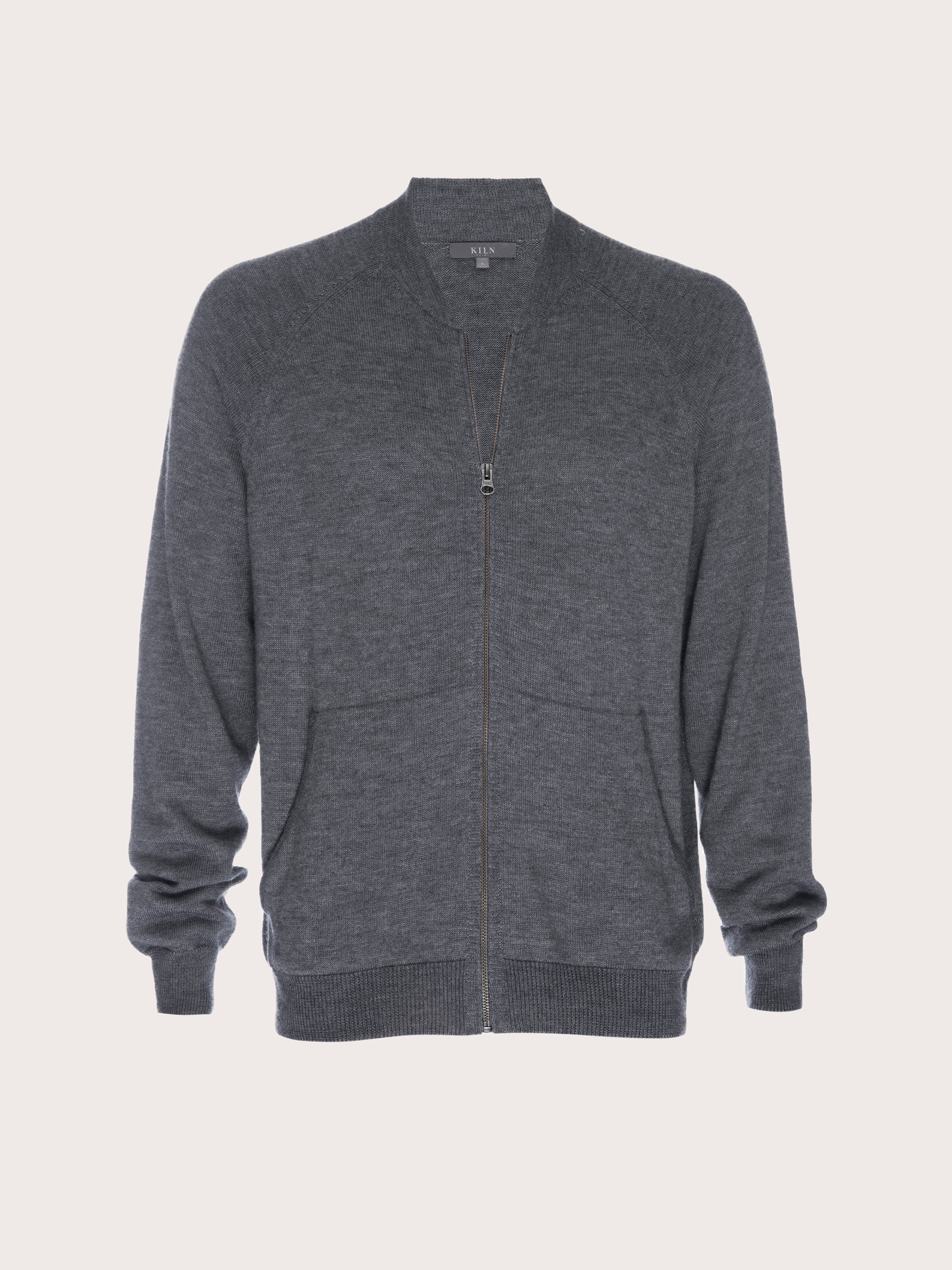 Cashmere Zip Up