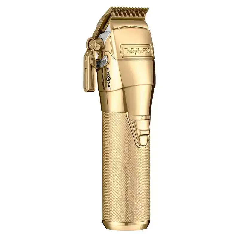 BaBylissPRO FXONE GOLDFX Clipper: Battery Operated, Foil Electric Shaver, For Face and Head