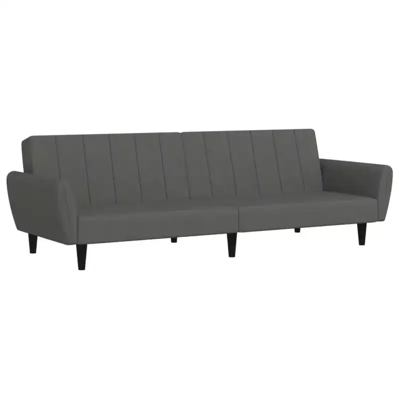 2-Seater Sofa Bed Accent Upholstered Loveseat Sleeper Couch Velvet