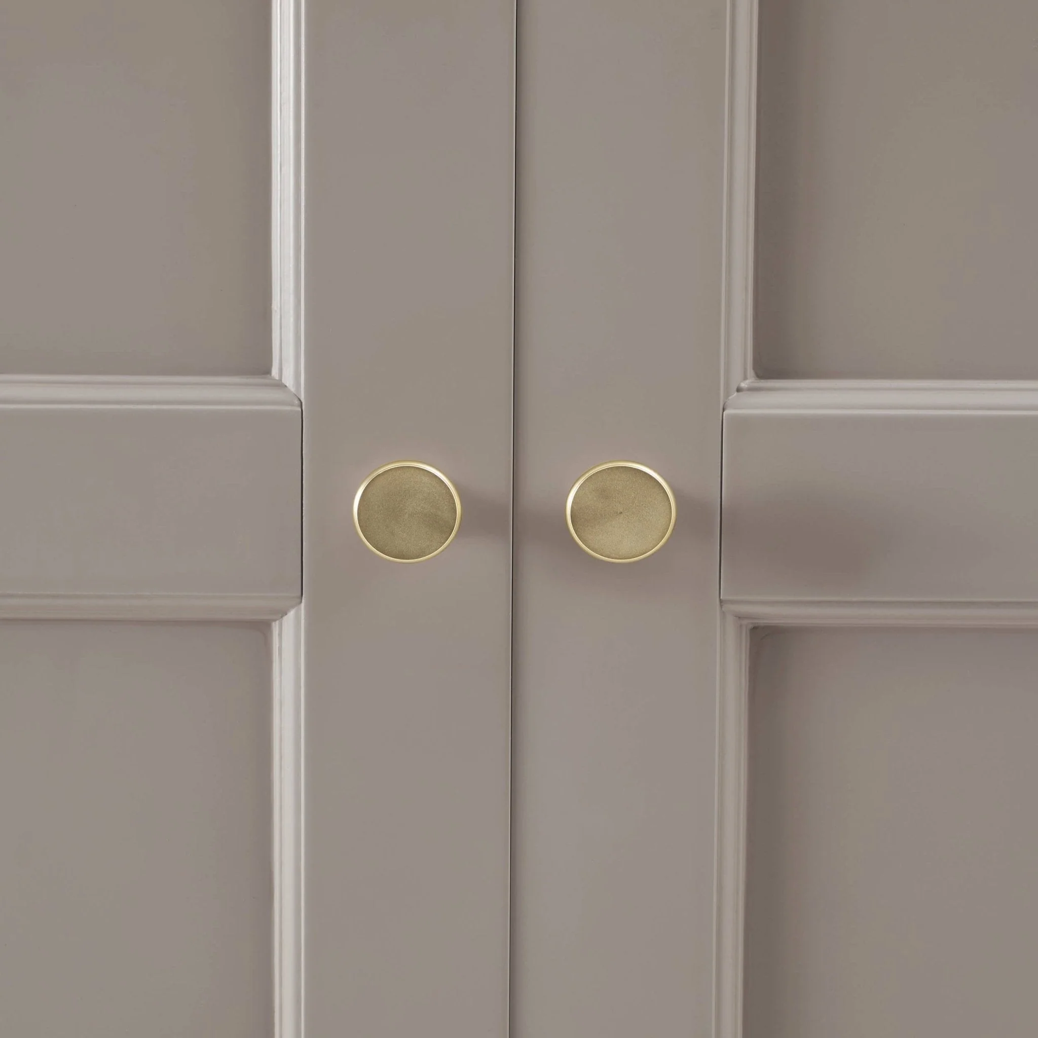 3 Door Wardrobe with Drawers - Taupe