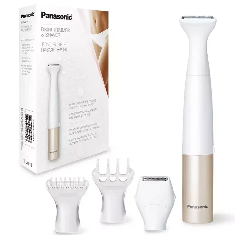 Panasonic Women's Wet-Dry Battery-Operated Bikini Trimmer and Shaver
