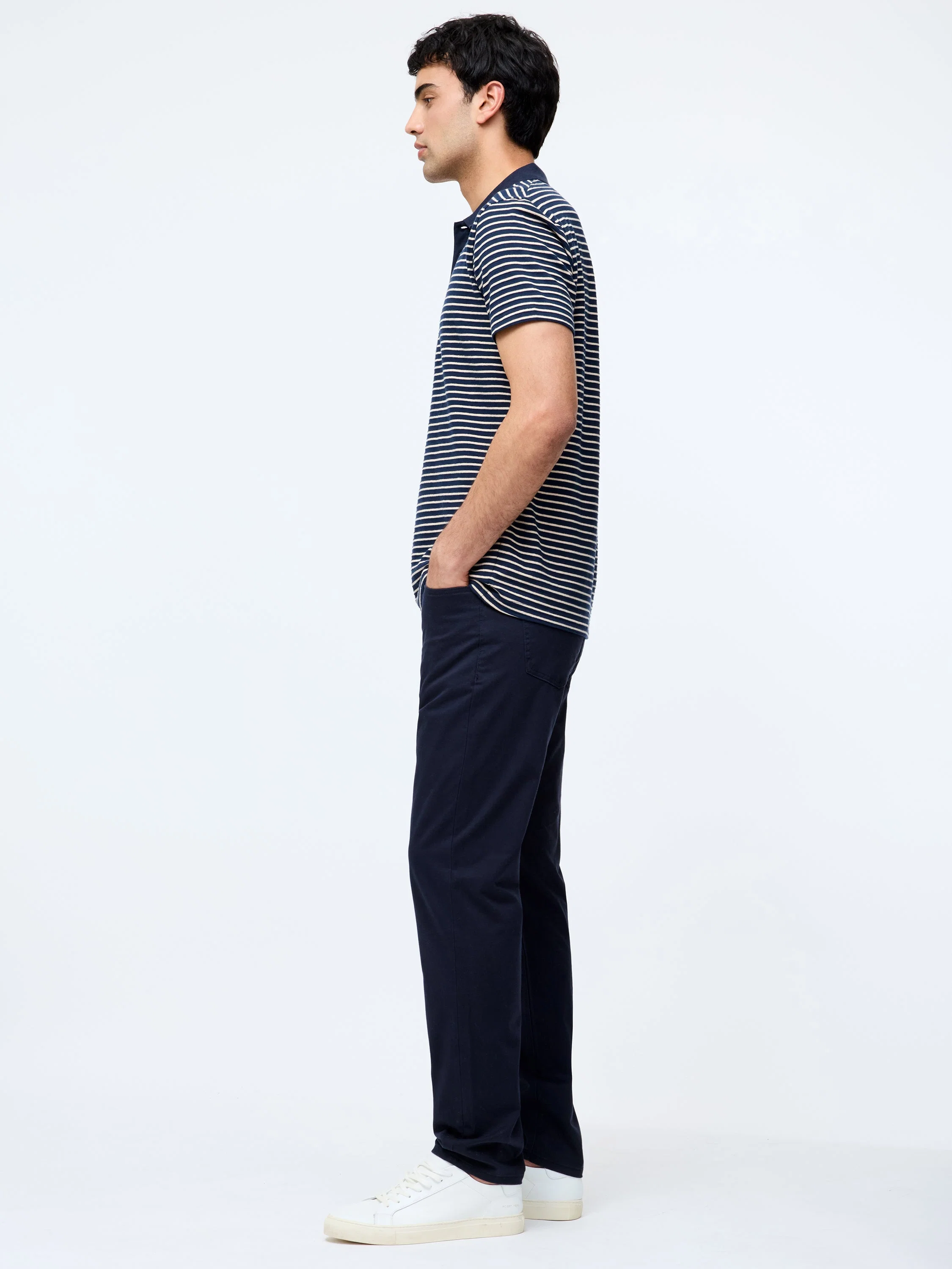 Cotton Stretch 5 Pocket 32 Inch Jeans
