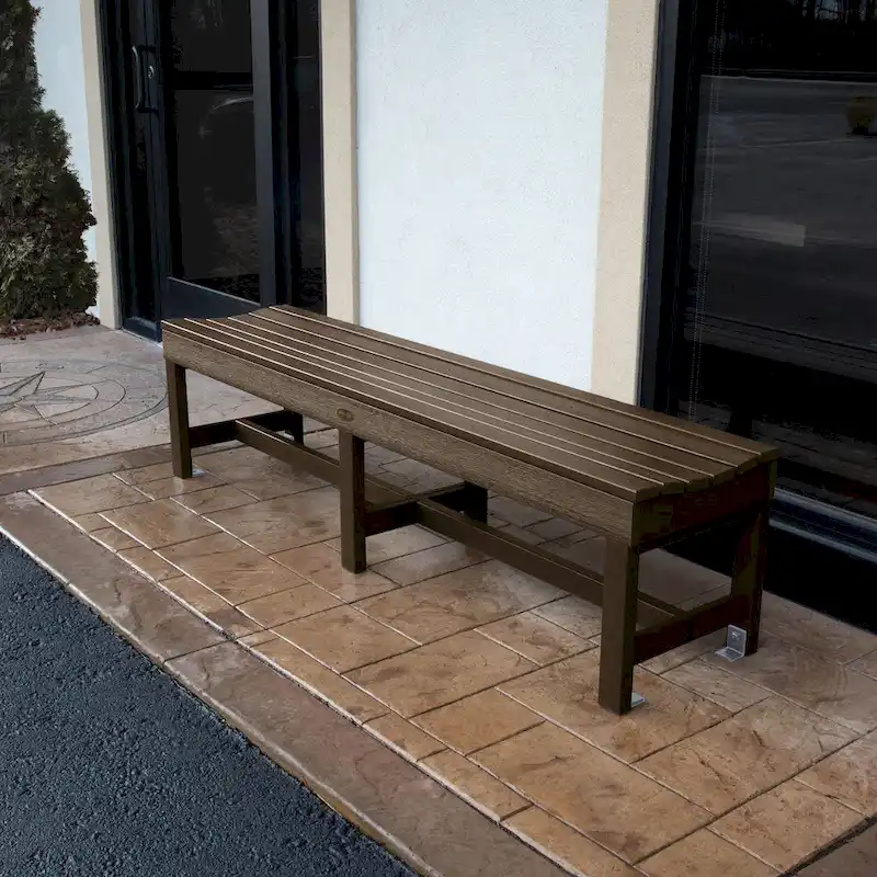 Highwood Commercial Grade Weldon 6ft Backless Picnic Bench