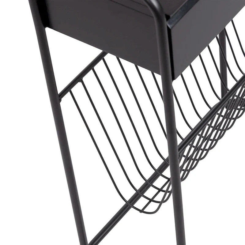 Kate and Laurel Kura Narrow Side Table - 19x9x26