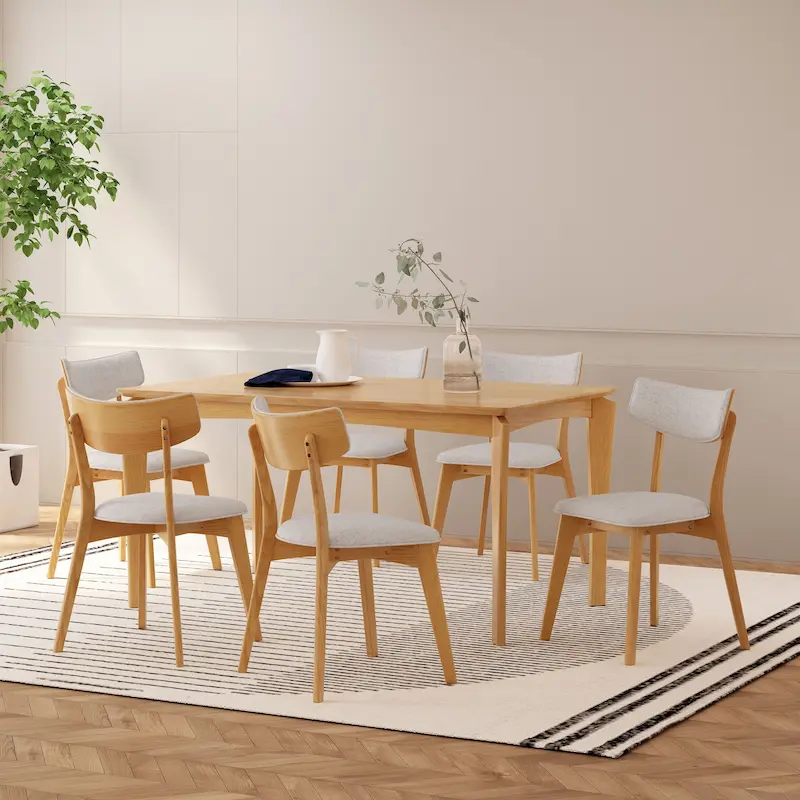 Carmody Wood 7 Piece Dining Set by