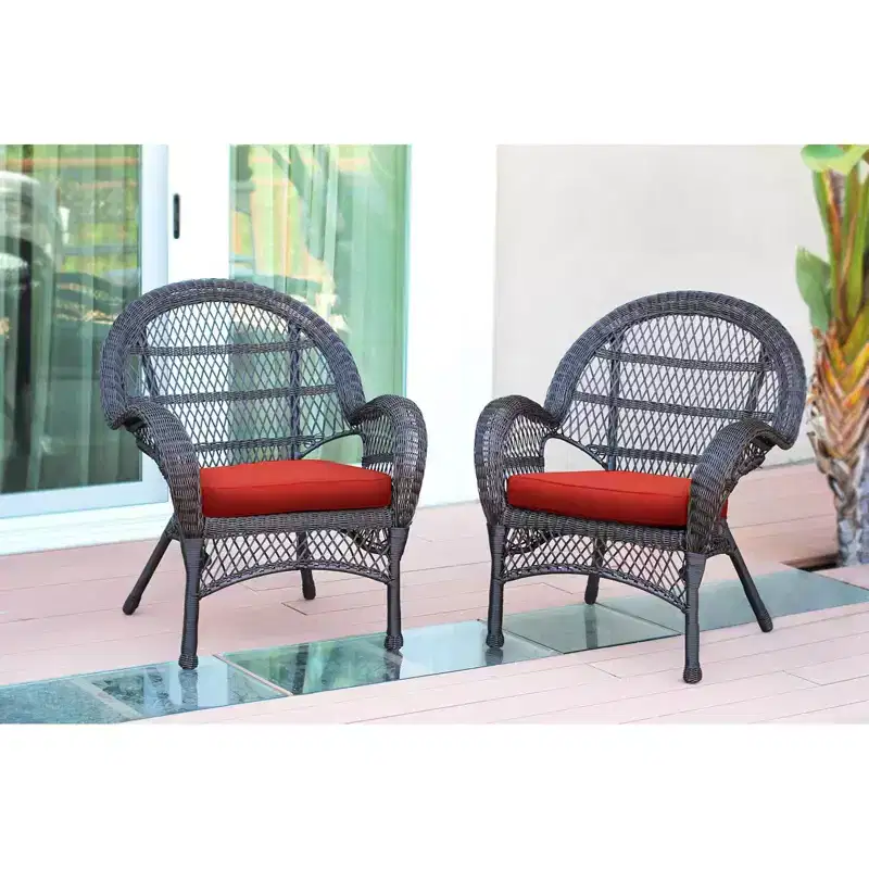 HomeStock Medieval Majesty Chair With Cushion - Set Of 2