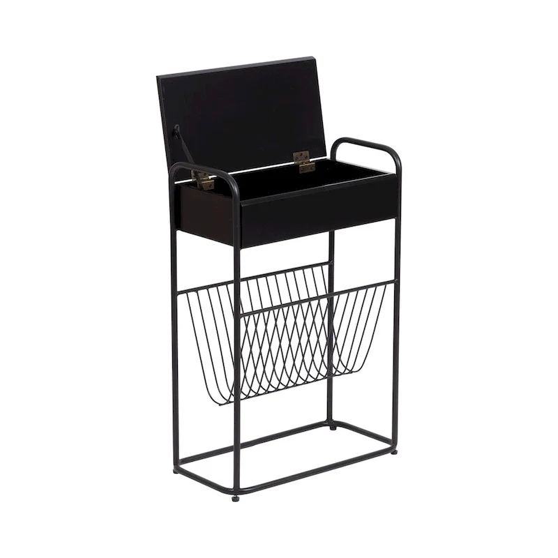 Kate and Laurel Kura Narrow Side Table - 19x9x26