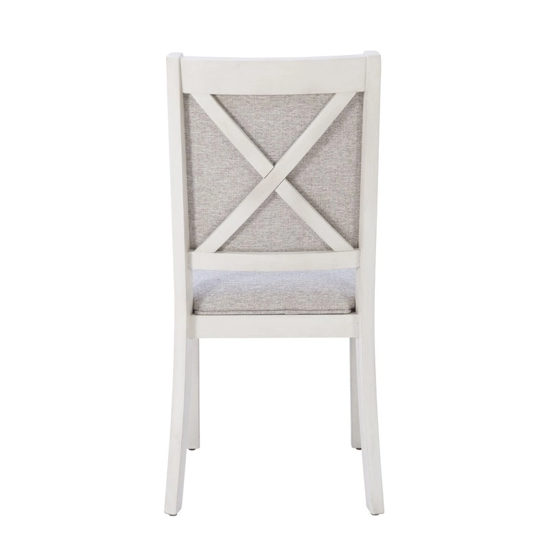 McKee 7-piece White Farmhouse Dining Set