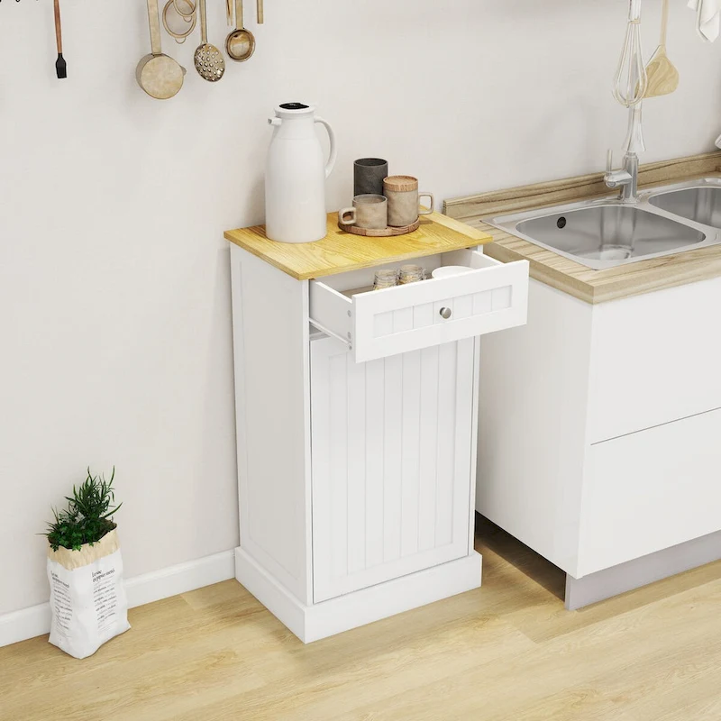 RR Kitchen Trash Cabinet
