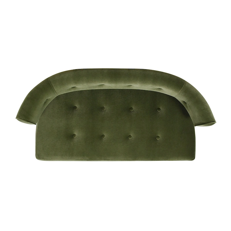 Jared 51 Modern Recessed Arm Tufted Bench Settee