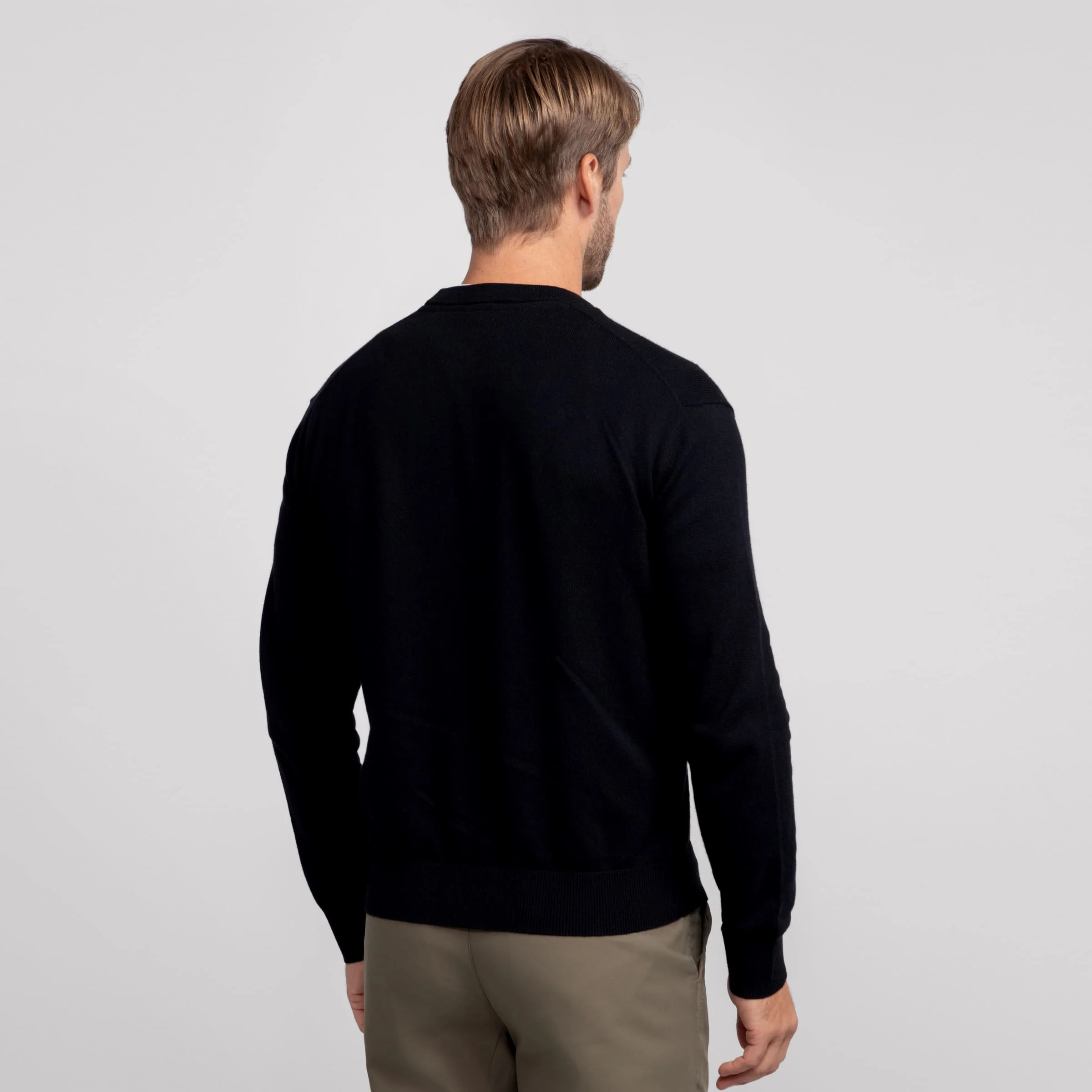 Crewneck Sweater - True Black