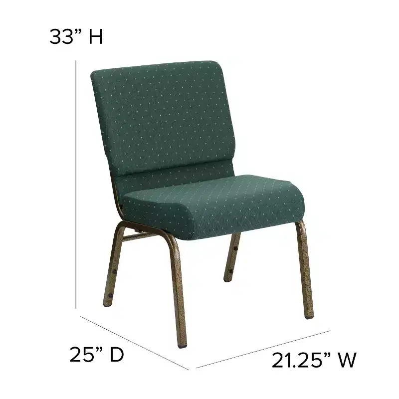 4 Pack 21''W Stacking Church Chair