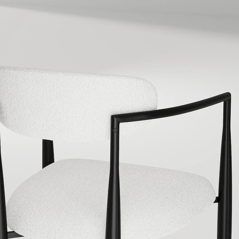 9-Piece Extendable Dining Table Set with 8 Upholstered Chairs