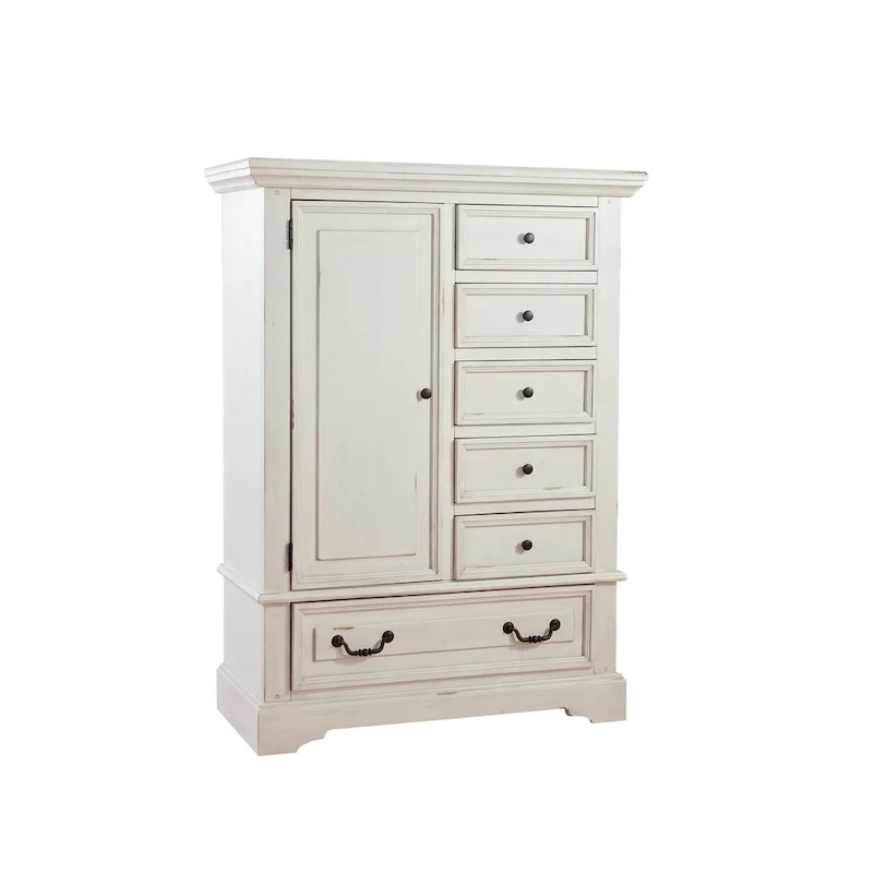 Lakewood Antique Finish Gentleman's Drawer Chest