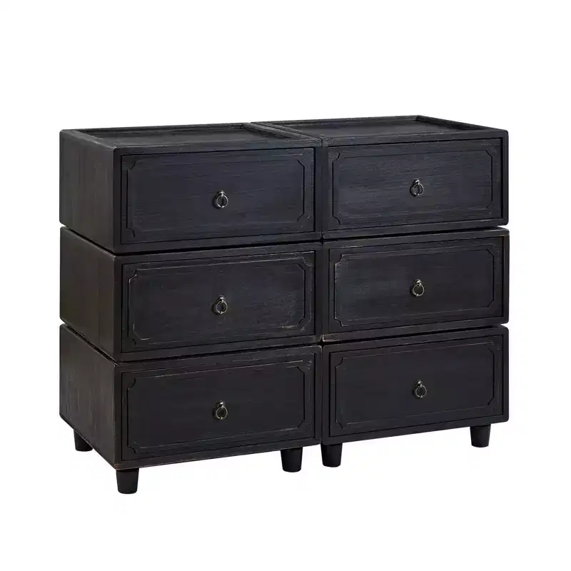 Oddone 2 - Drawer end table Set of 3 With Modular Design| ART OF LIVING DESIGNS
