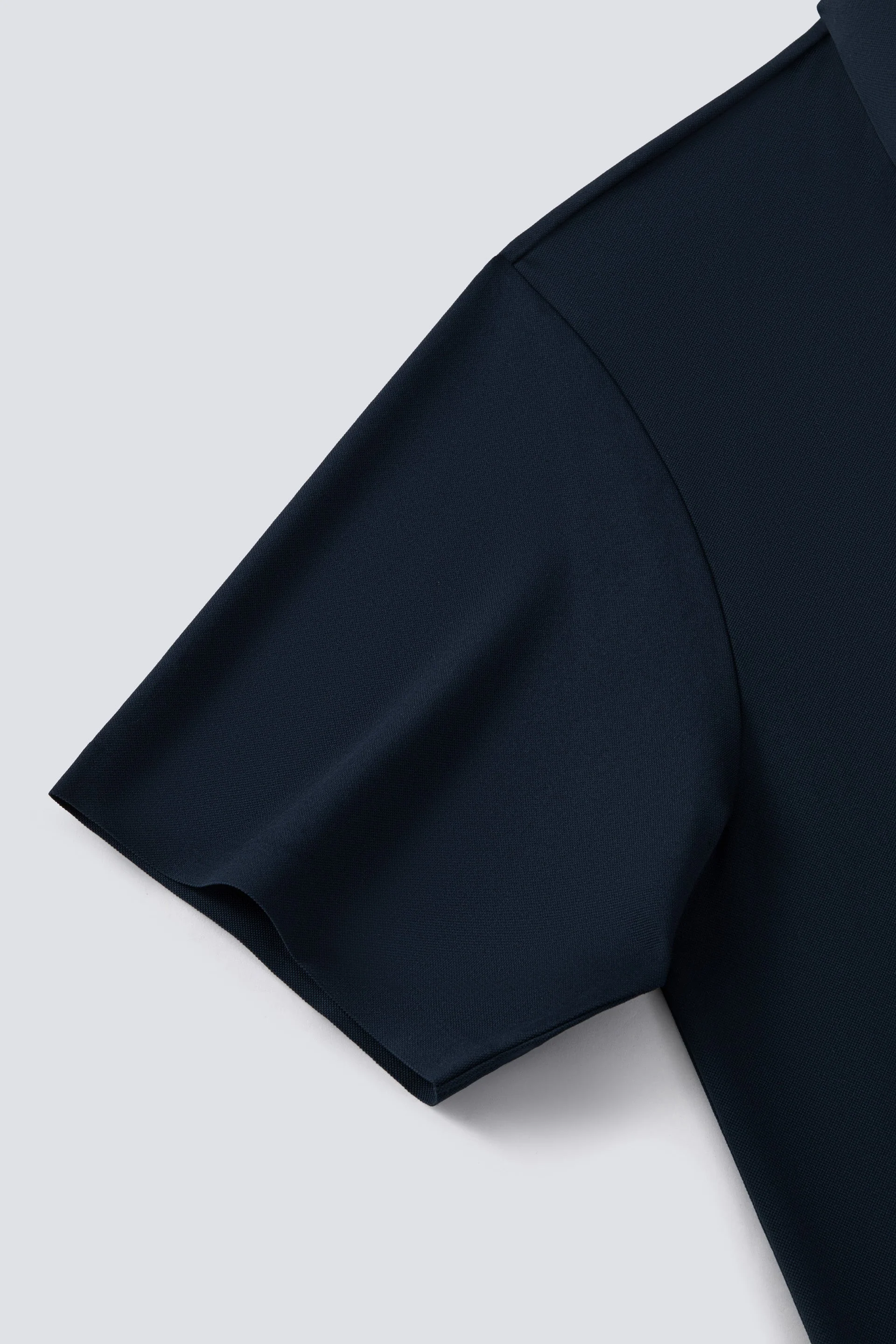 Sharp Pique Polo – Navy