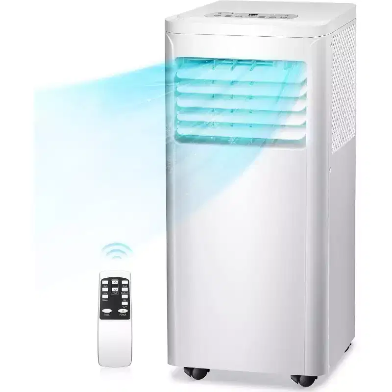 ZAFRO Portable Air Conditioners for Room. Ft Portable Ac Quiet Unit with Cooling, Dehumidifier, Fan, Sleep Mode,Remote Control