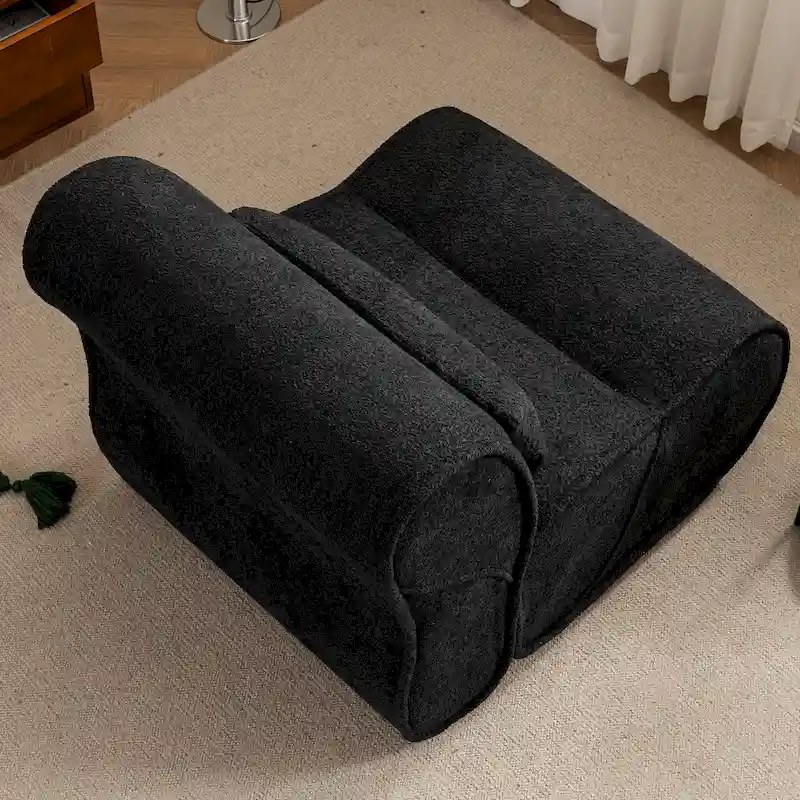 GDFStudio - Amelia Timeless Fabric Recliner with Ergonomic Design and Matching Pillows