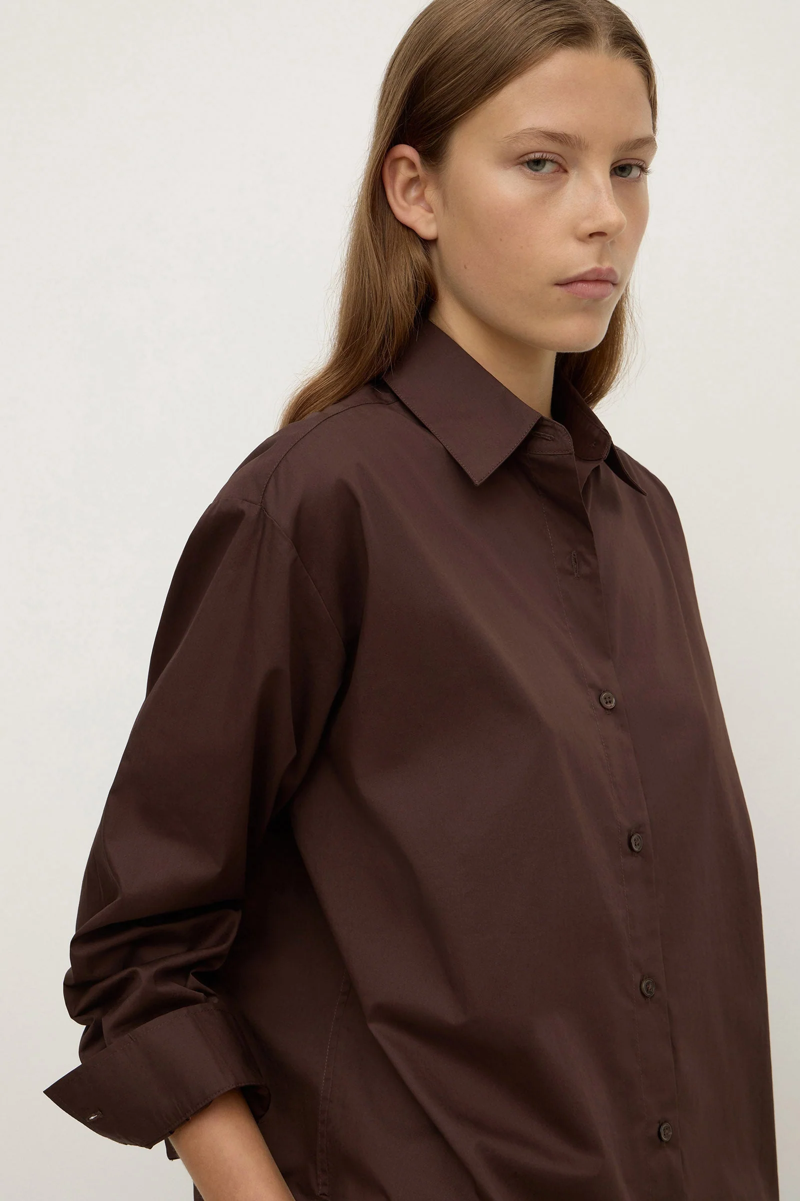 Ganache Cotton Poplin Shirt