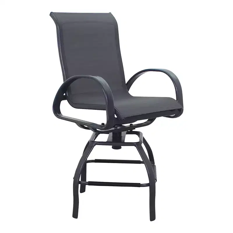 Courtyard Casual Santa Fe Sling Swivel Balcony Stool