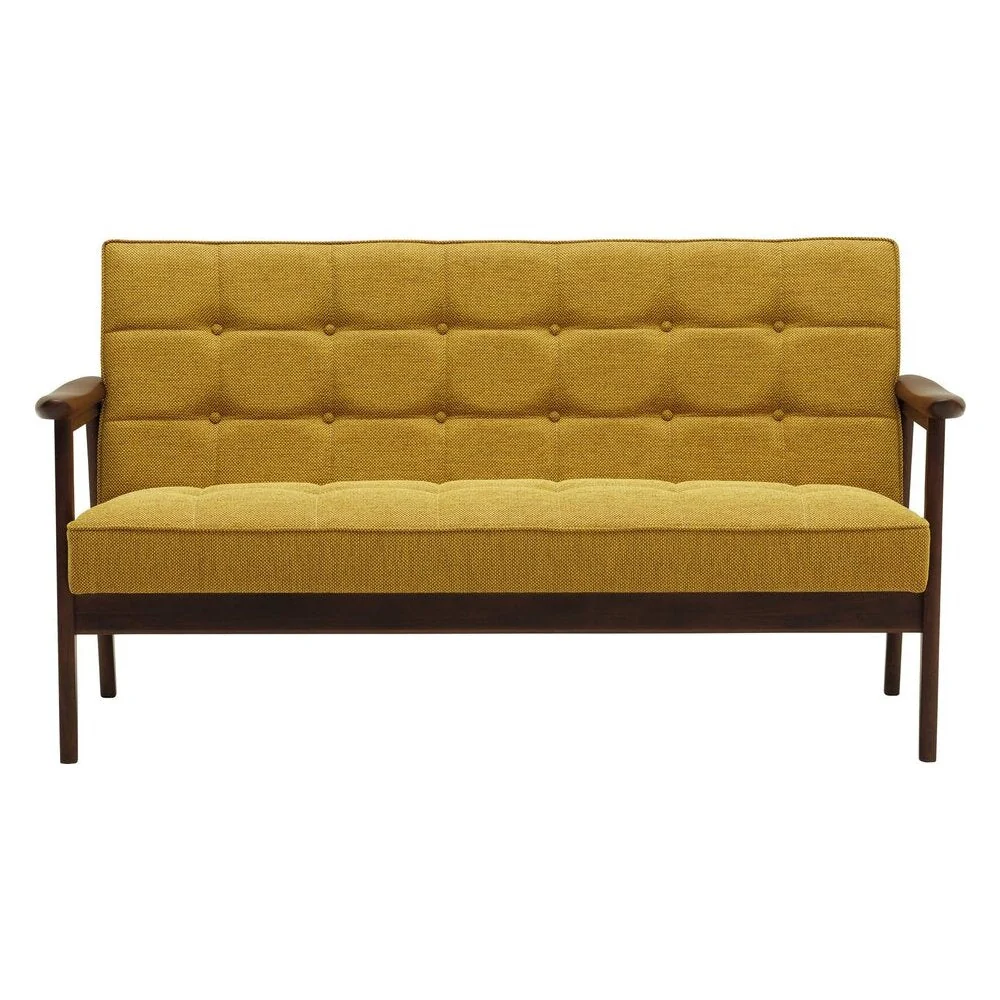 Two Seater ustard Yellow - Sofa