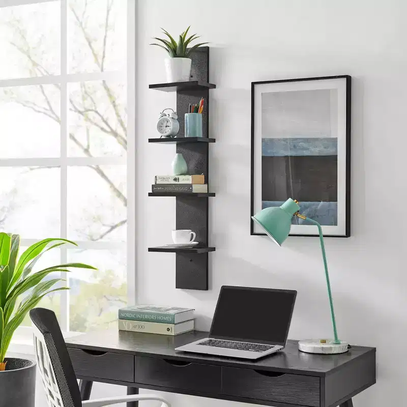 39.5 x 9 Utility 4-Tier Column Spine Shelf