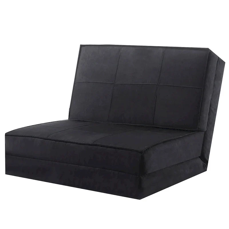 Costway Convertible Fold Down Chair Flip Out Lounger Sleeper Bed Couch