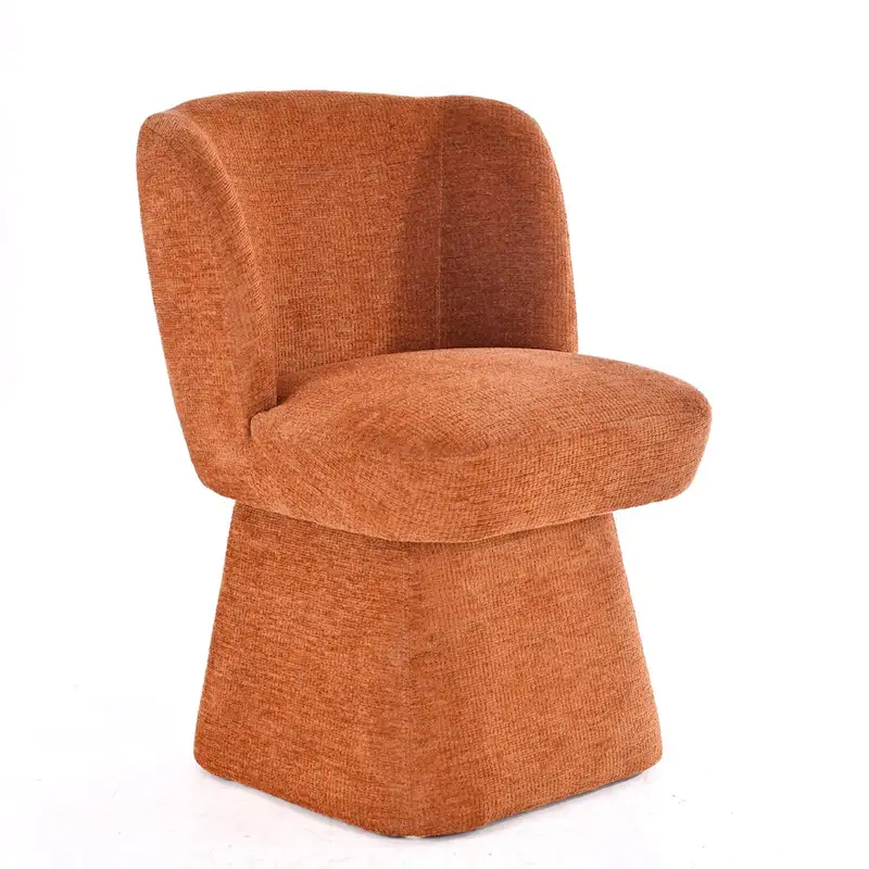 Fabric Upholstered Dining Chairs Set of 2