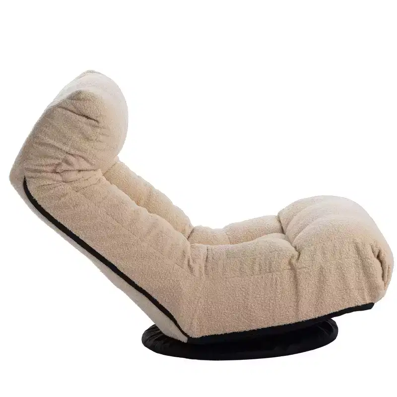 Built-in Spring Seat Reclining Chair with Rotatable Adjustable Base