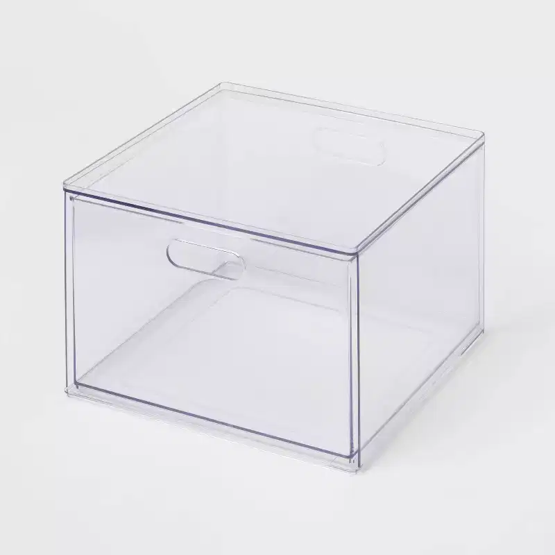 All Purpose Single Drawer Storage Clear