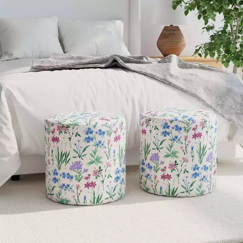 Skyline Furniture Ledger Upholstered Ottoman