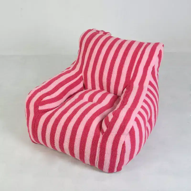 Okak Bean Bag Chairs for Adult,Bean Bag Sofa with Tufted Soft Stuffed Filling,Floor Sofa Chair with Side Pockets for Living Room,Bedroom