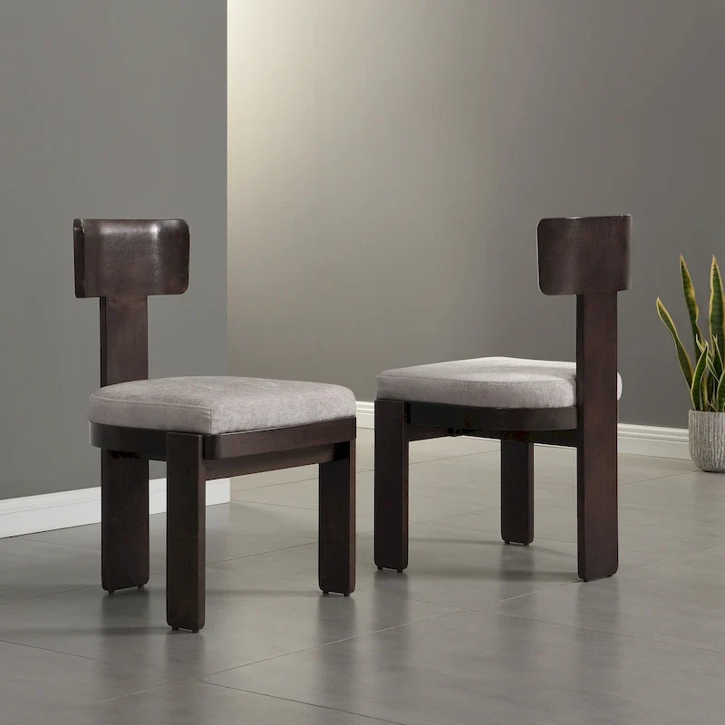 Christopher Knight Home - Oliver Upholstered Dining Chairs, Stylish and Comfortable Seating, Set of 2