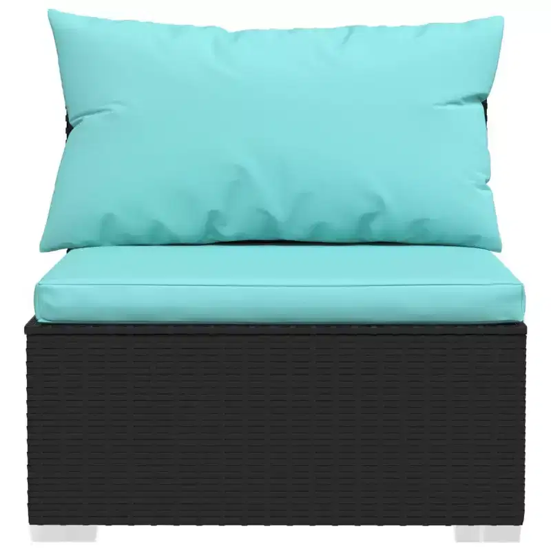 vidaXL Garden Lounge Set PE rattan Large Modular