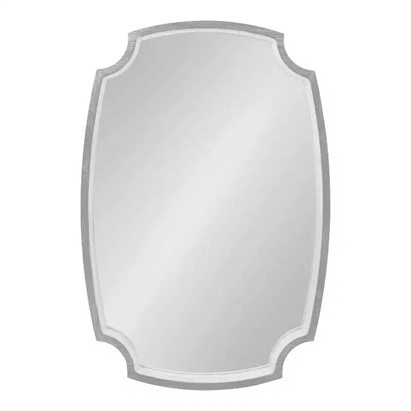 21 x 32 Orianne Scallop Wall Mirror - Kate & Laurel All Things Decor