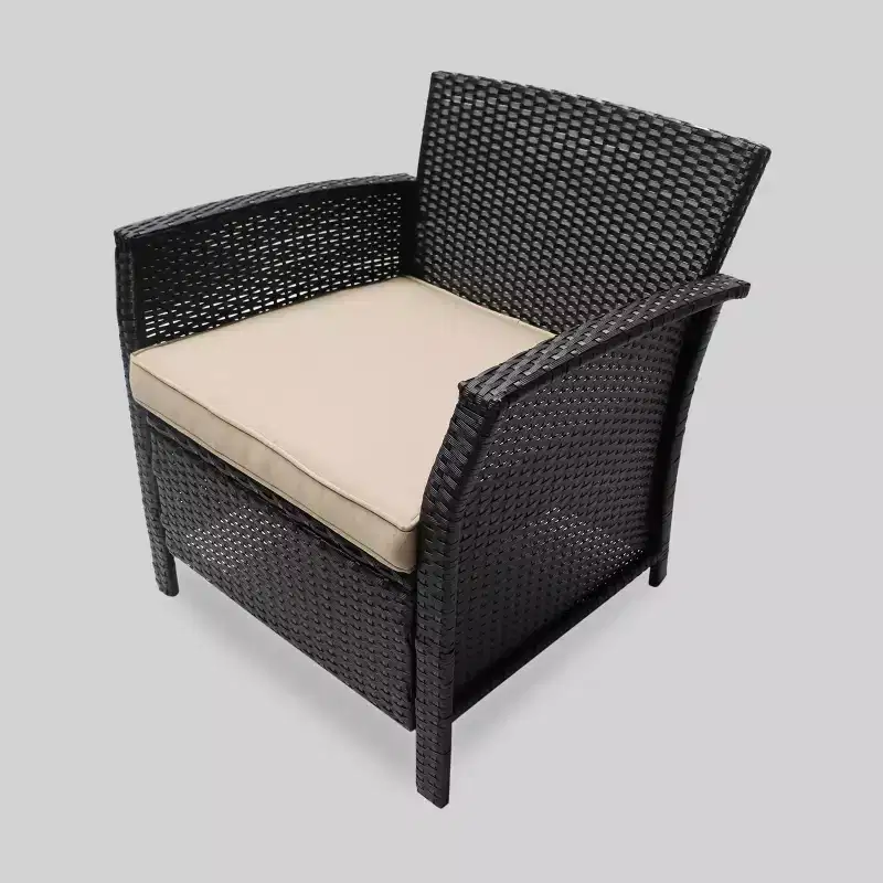 St Lucia 2pc Wicker Club Chairs: Cushioned, Weather-Resistant - Christopher Knight Home