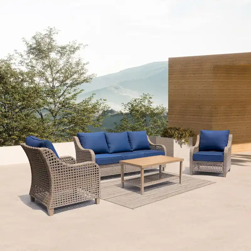 Parker 4-Piece Deep Seating Set