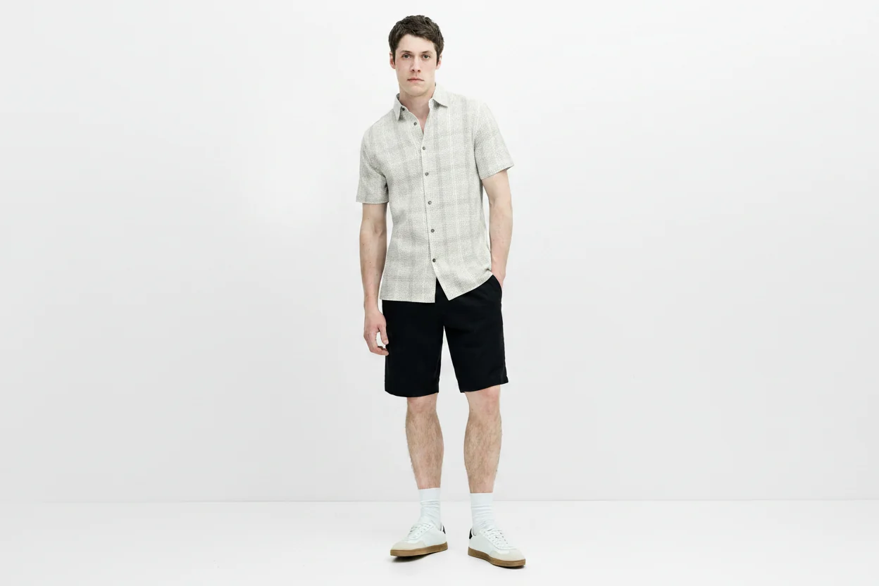 Barrow Dobby Short Sleeve Shirt