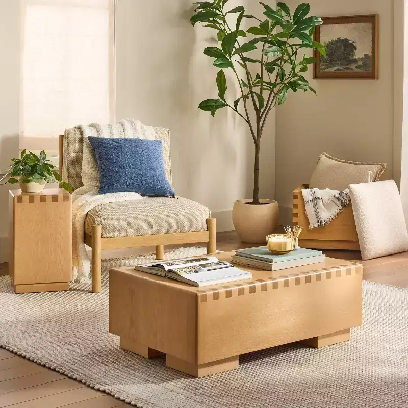 Storage Ottoman Dovetail - Hearth & Hand™ with Magnolia
