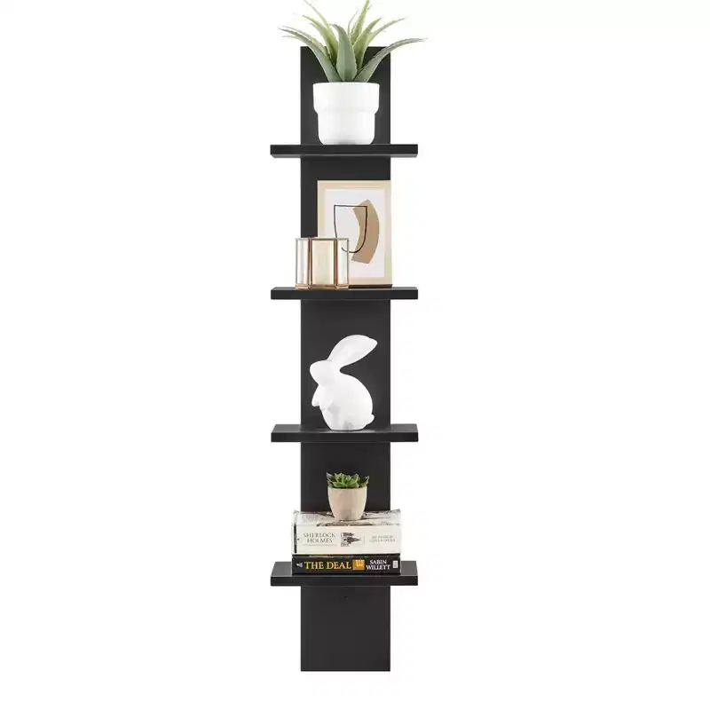 39.5 x 9 Utility 4-Tier Column Spine Shelf