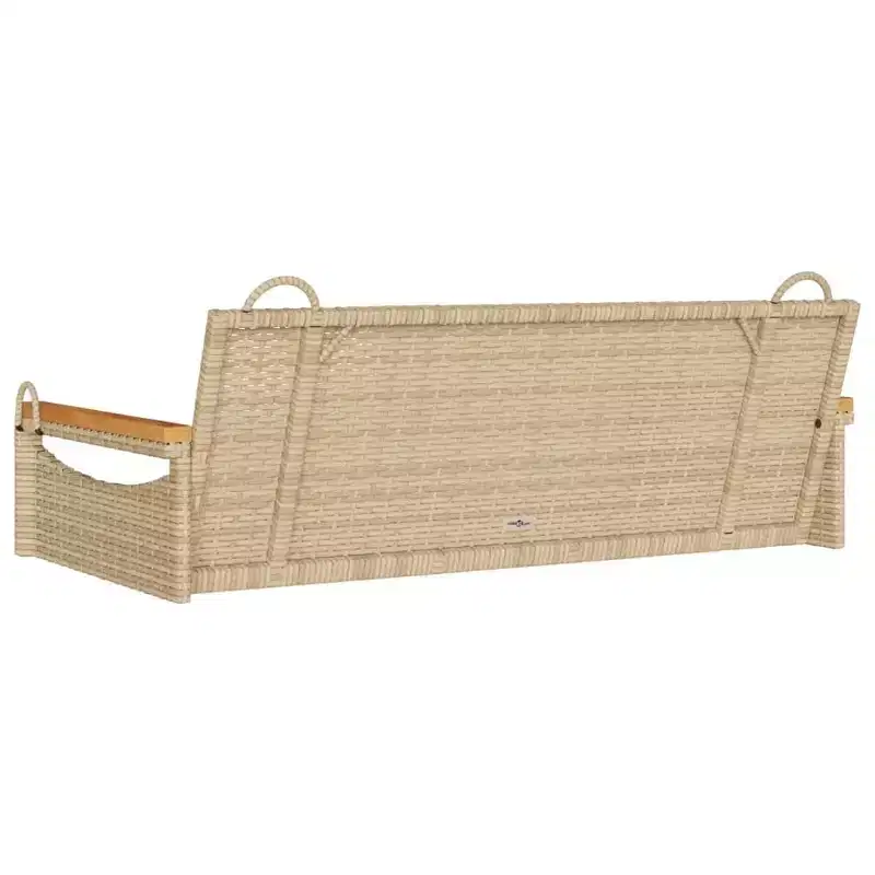 vidaXL Patio Swing Bench Beige