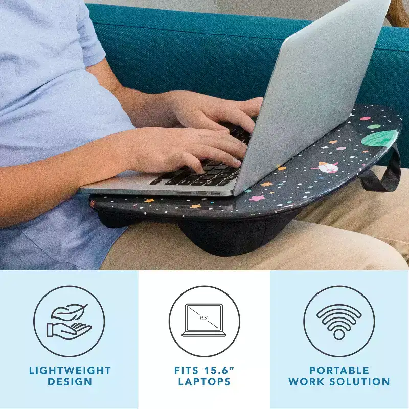 Lap Desk with Cushion & Carry Handle