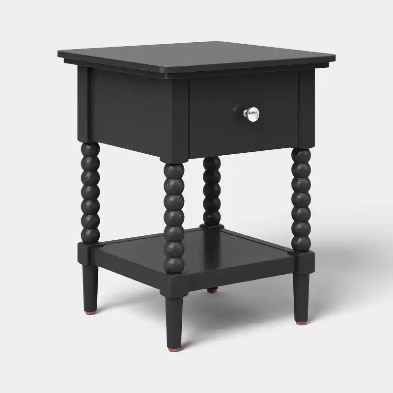 Traditional Kids' Nightstand Table -