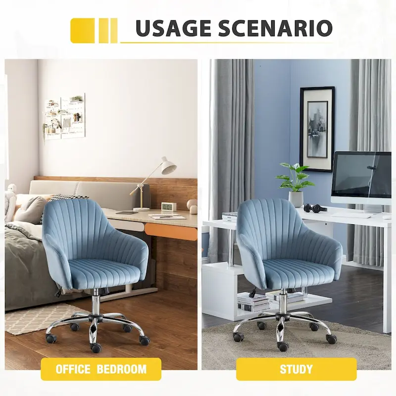 GEITIN Modern Leisure Office Chair with Adjustable Height