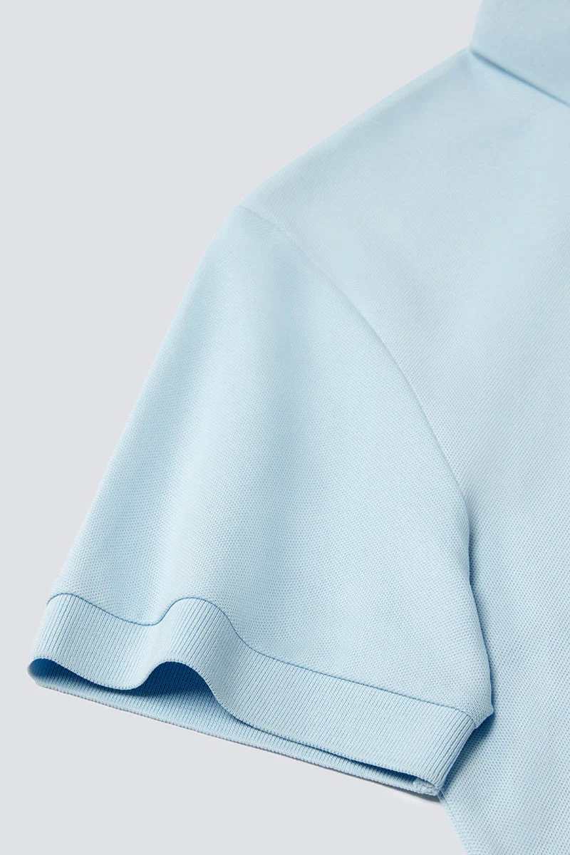 Pique Polo – Light Blue