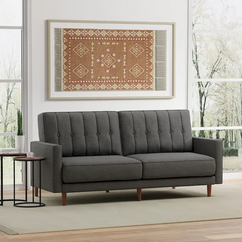 81.5 Sleeper Sofa with Vertical Seams