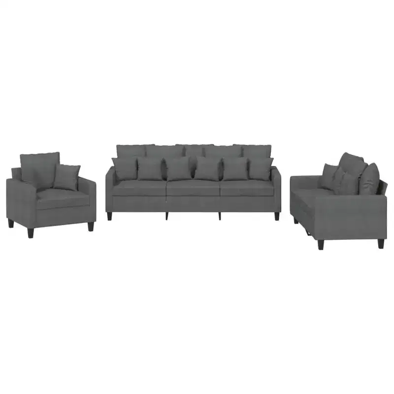 vidaXL Sofa Set Faux leather 2-Seater Durable Sofa Set
