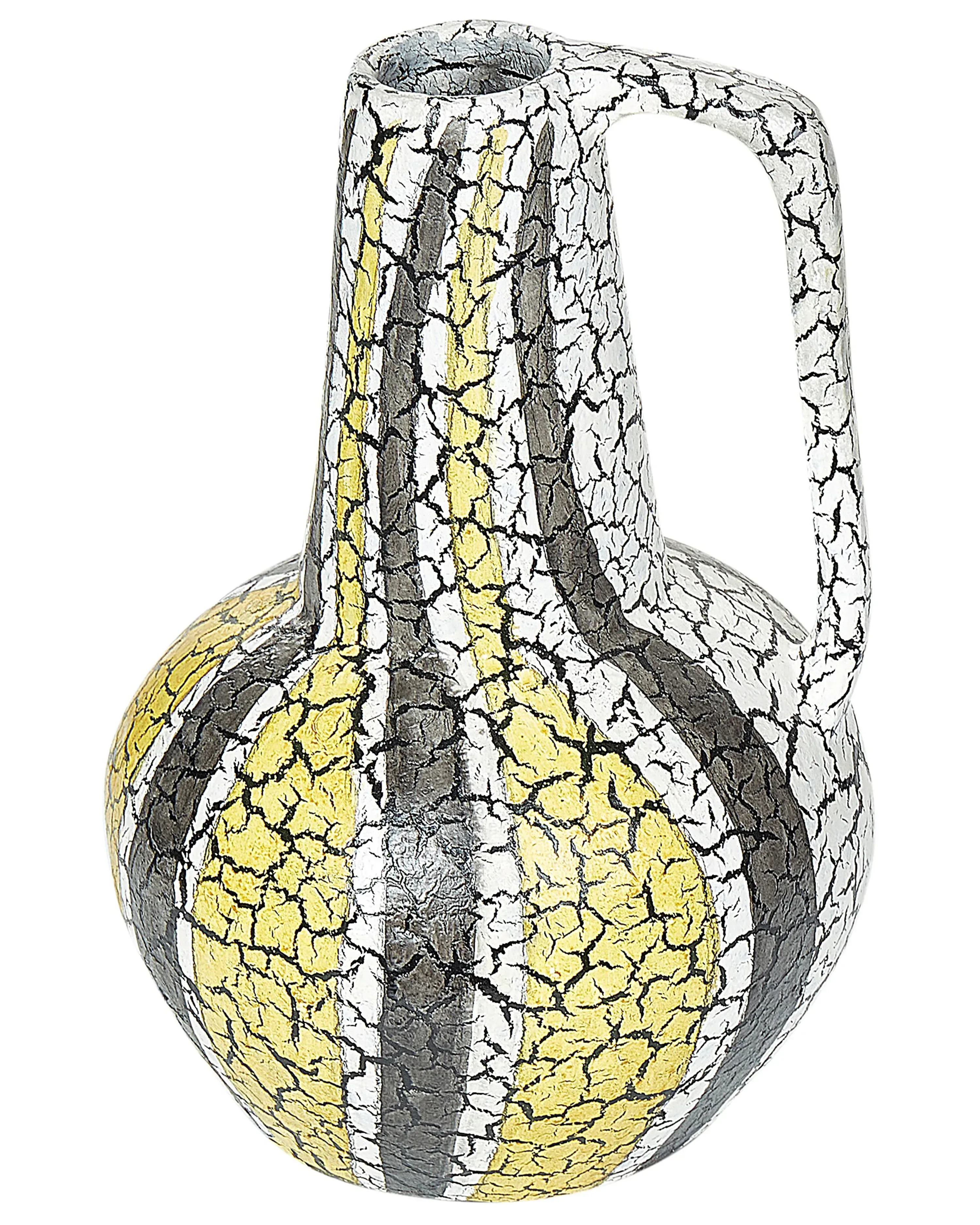 Vaso decorativo Ceramica 34 cm Multicolore